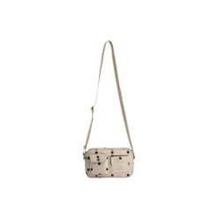 DarlaMBG Crossb. Monochrome, polka dot, creme