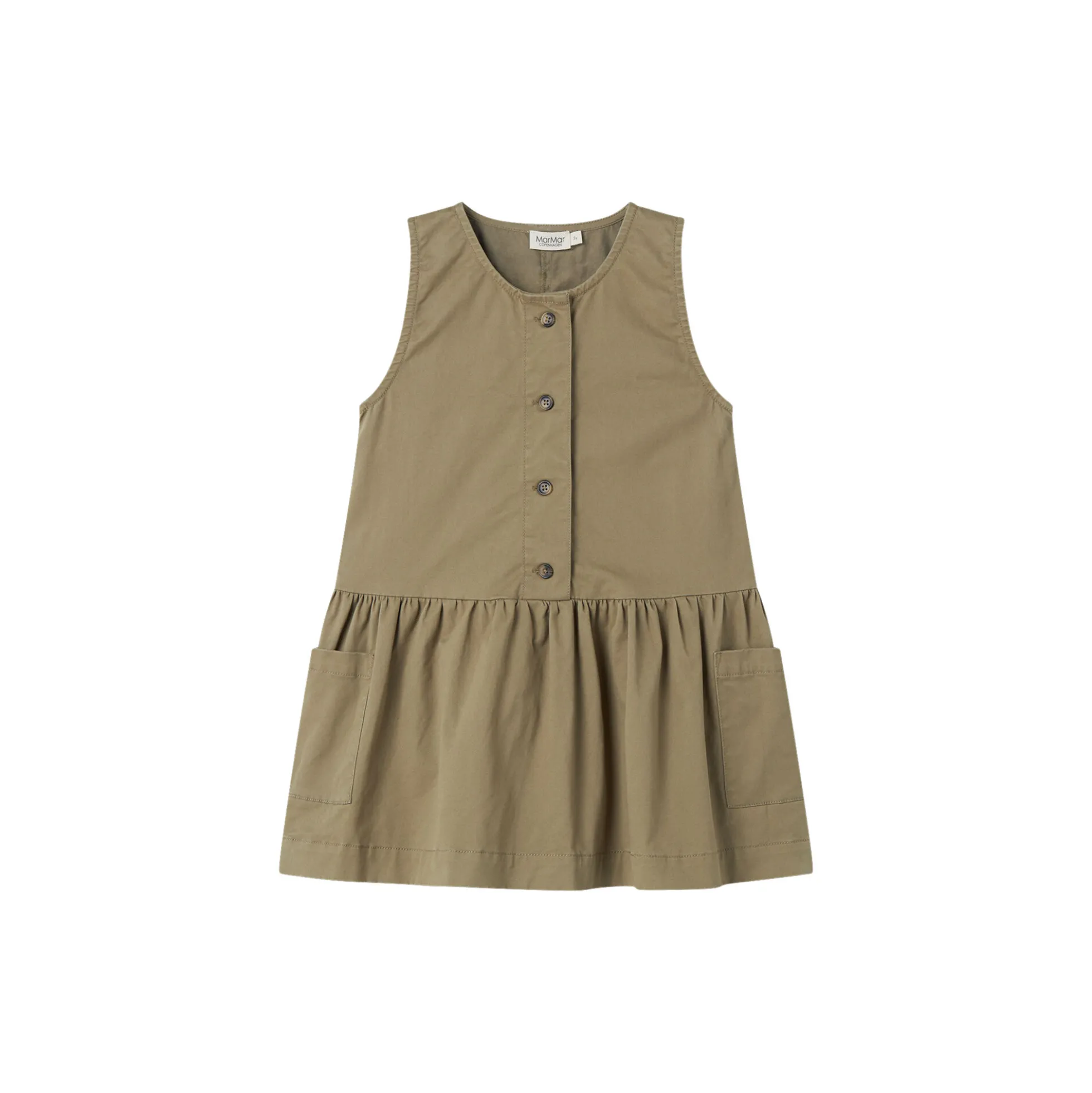 Davo Dress, palm leaves