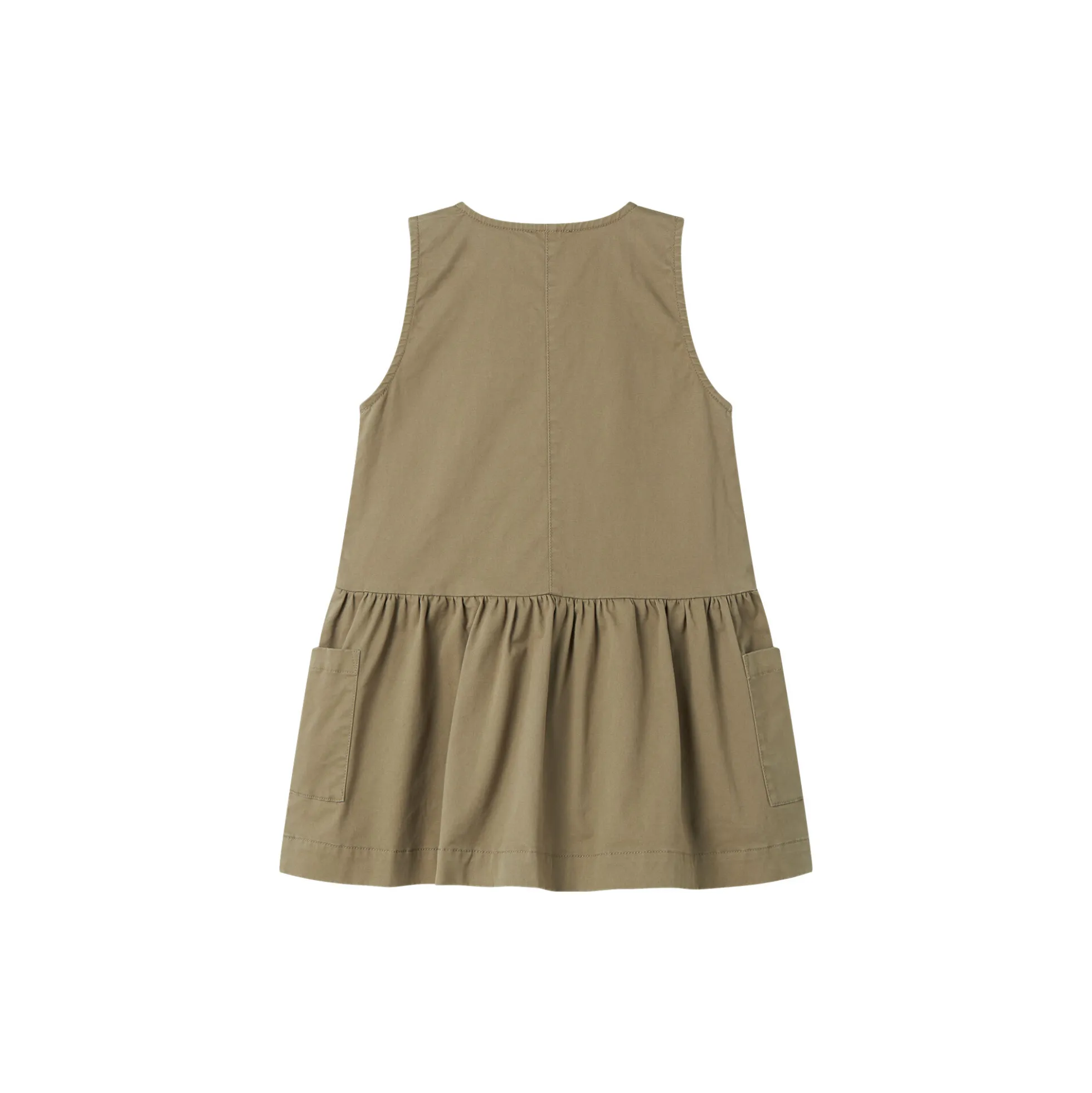 Davo Dress, palm leaves