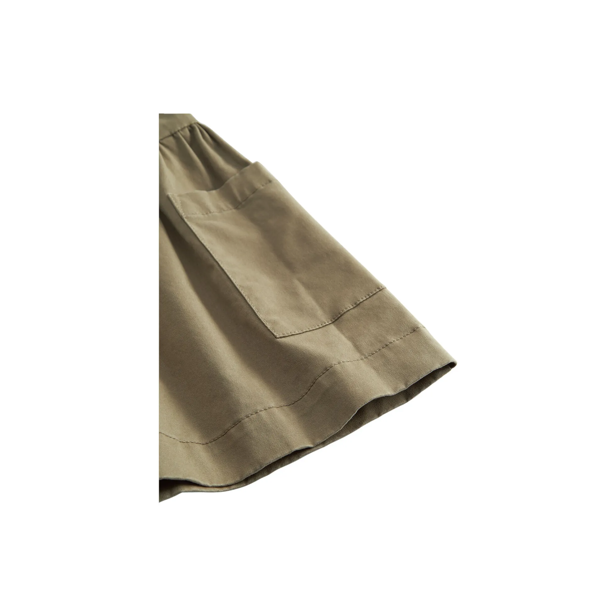 Davo Dress, palm leaves