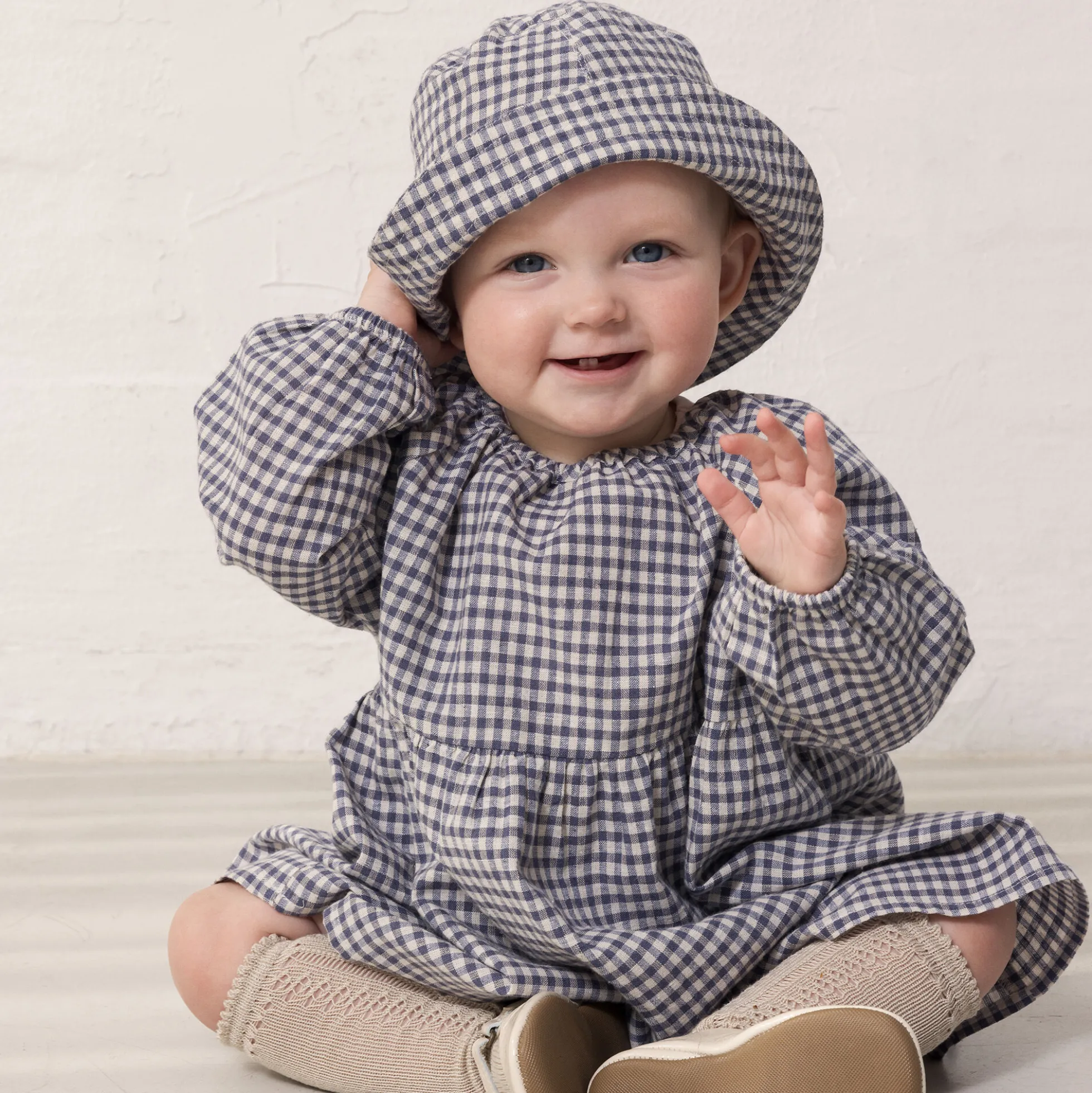 Dawson B Dress, marine check