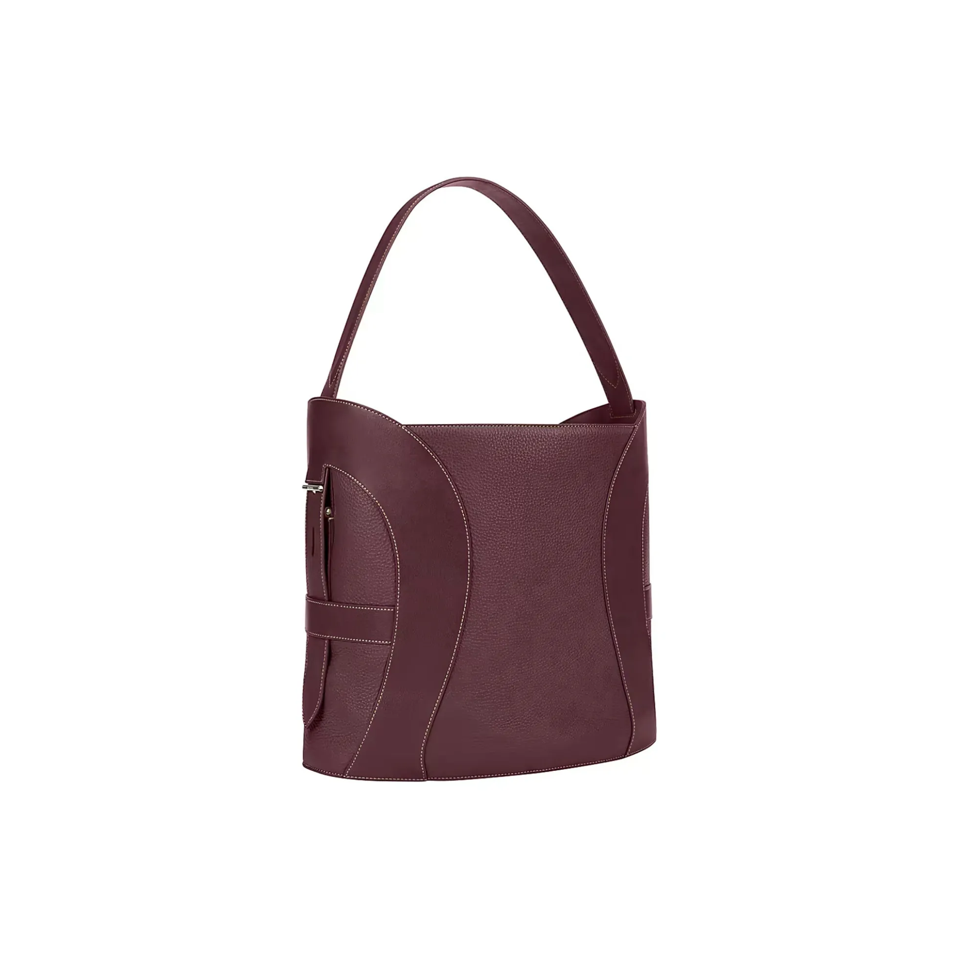 Deborah Hobo Bag L, port red