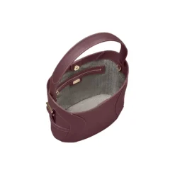 Deborah Hobo Bag M, port red