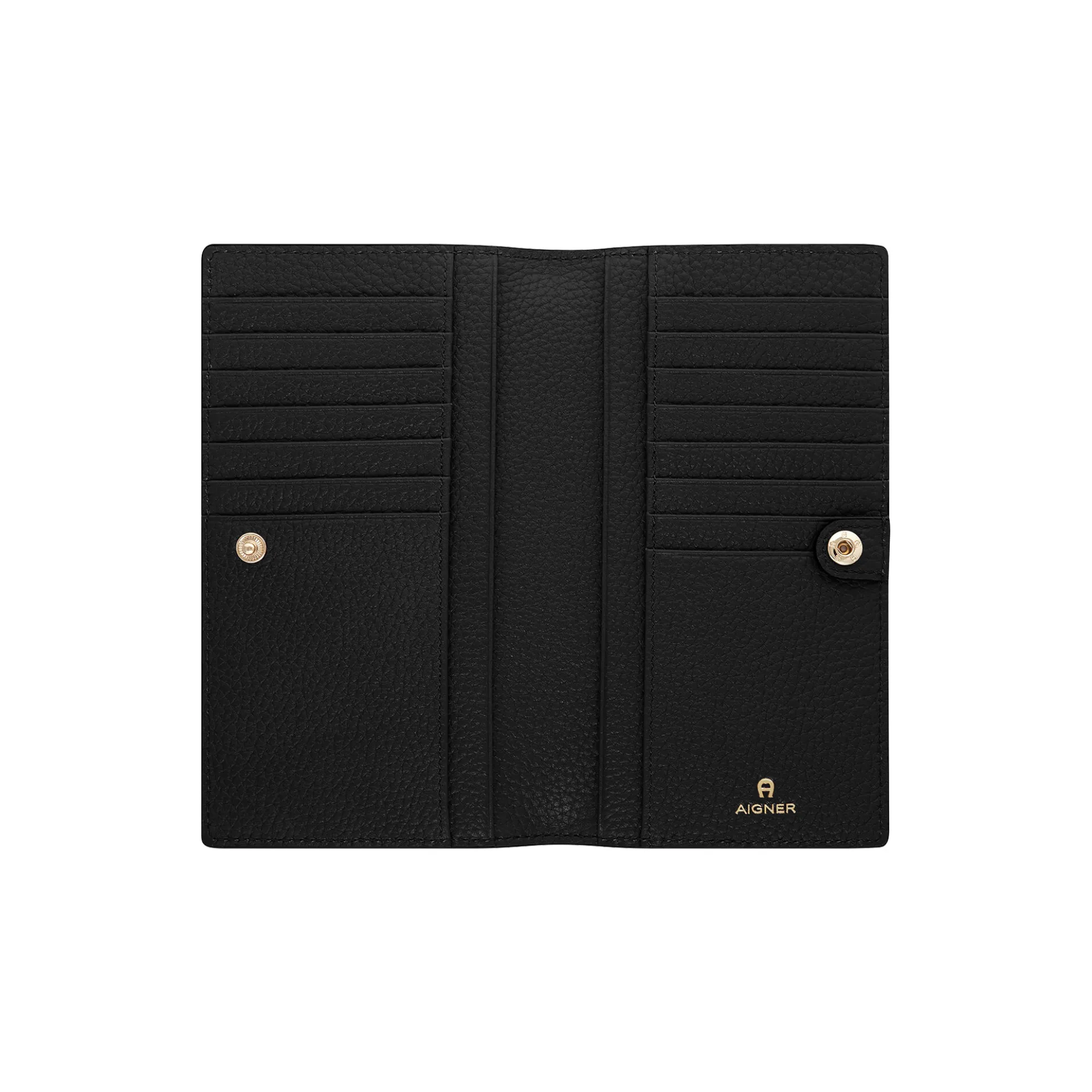 Delia bill and card case, black