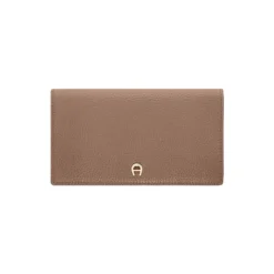 Delia bill and card case, oat beige