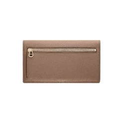 Delia bill and card case, oat beige