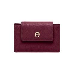 Delia Card case, burgundy