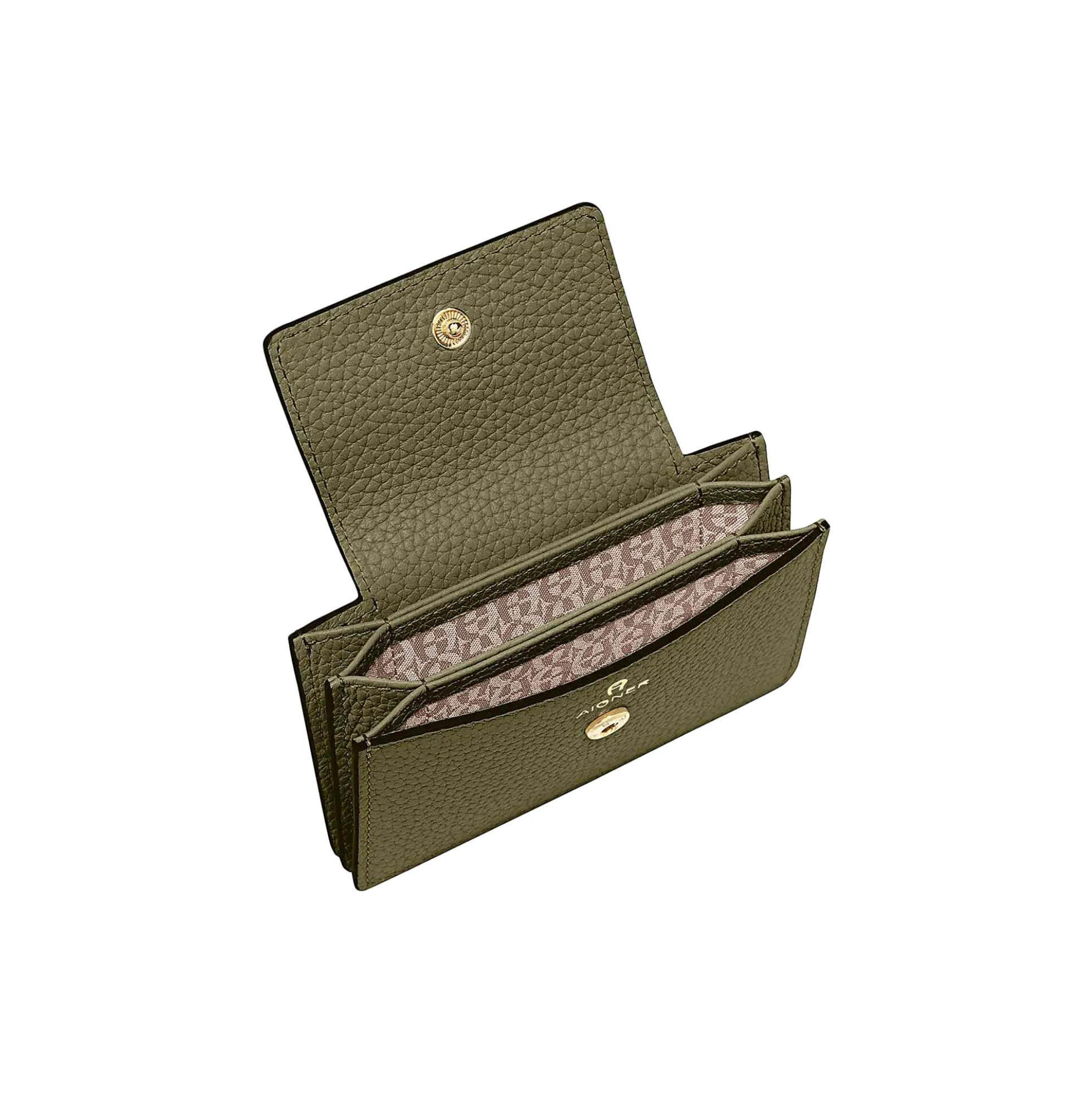 Delia Card case, dark olive