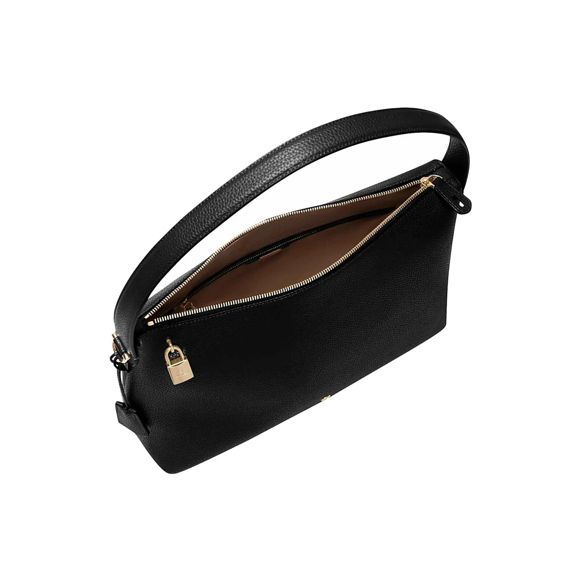 Delia Hobo Bag L, black