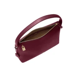 Delia Hobo Bag L, burgundy