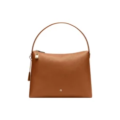 Delia Hobo Bag L, cognac brown