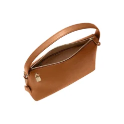 Delia Hobo Bag L, cognac brown