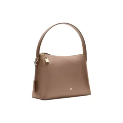 Delia Hobo Bag M, oat beige