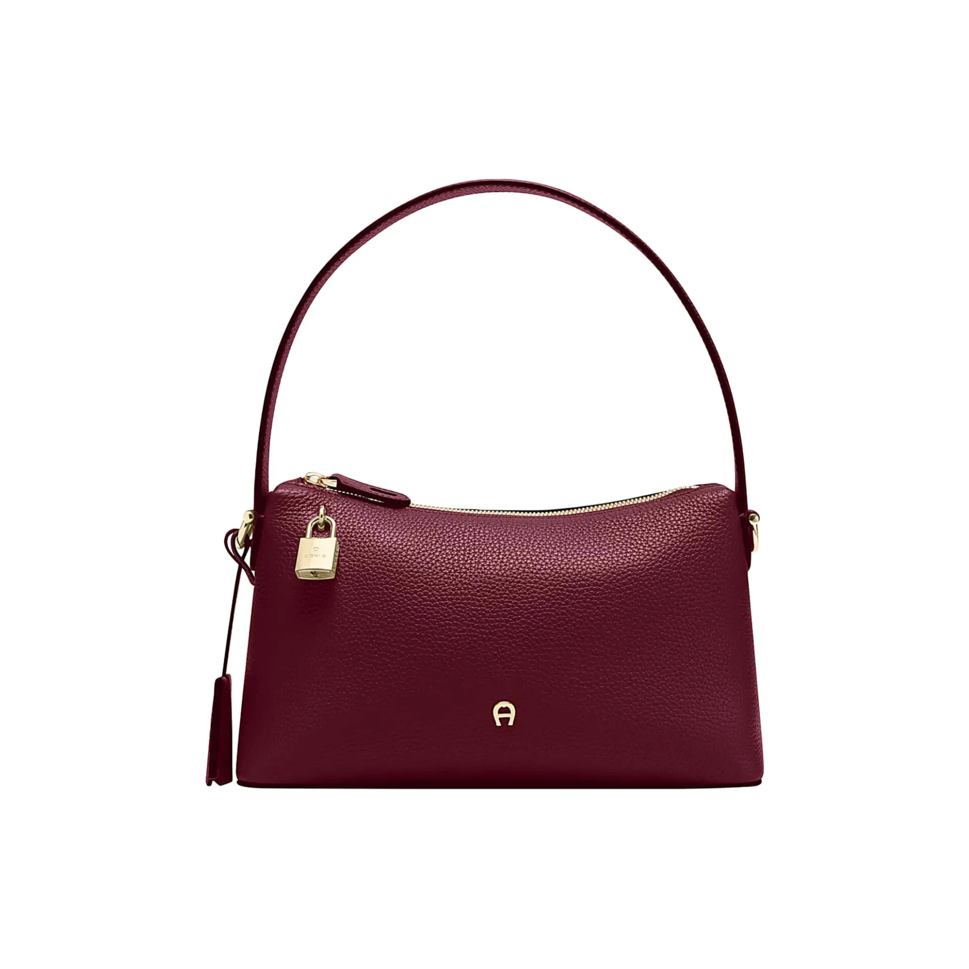 Delia Hobo Bag S, burgundy
