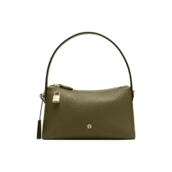 Delia Hobo Bag S, dark olive