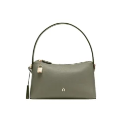 Delia Hobo Bag S, moss green