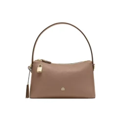 Delia Hobo Bag S, oat beige