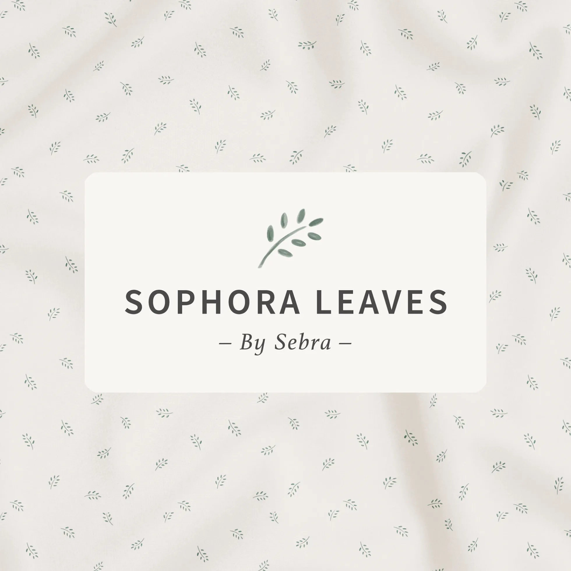 2-delt juniorsengetøj, sophora leaves