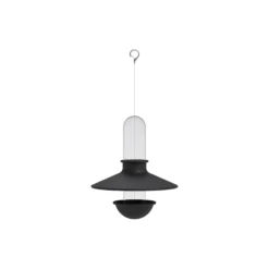 De Luxe fuglefoderautomat, black