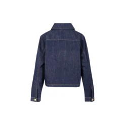 Denim jacket, dark blue denim