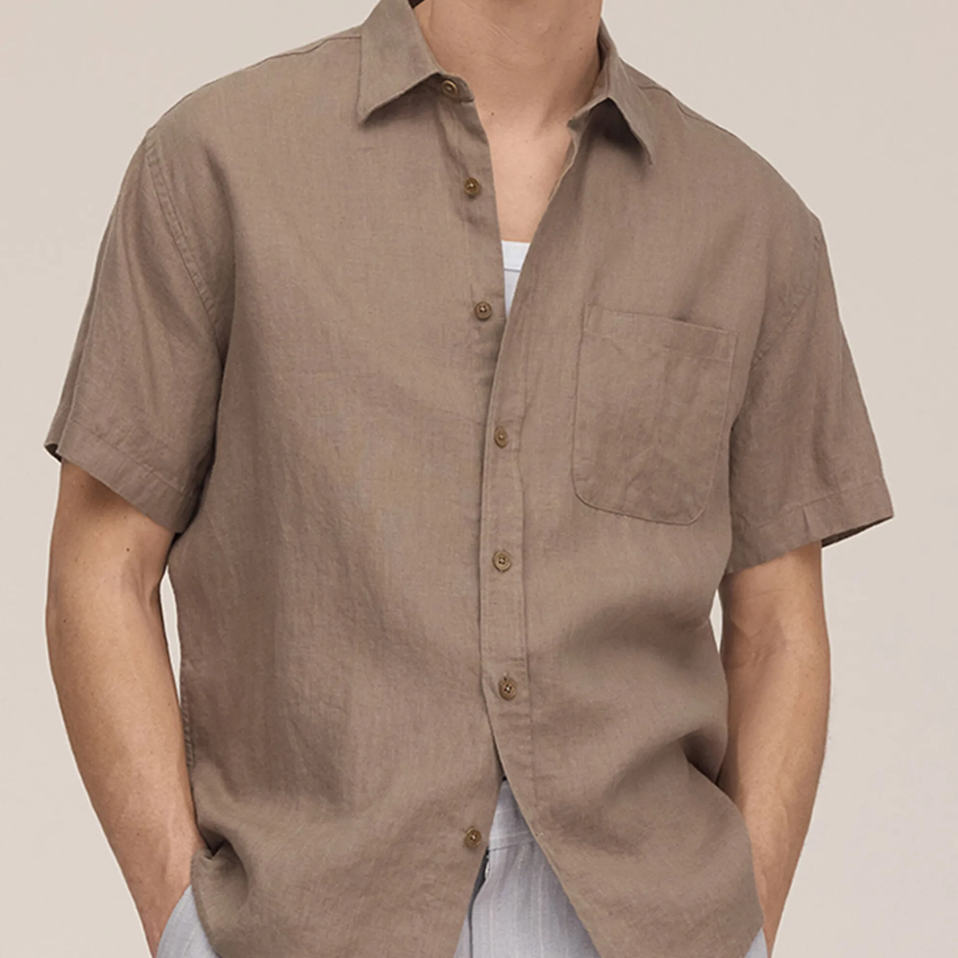 Deon SS 5708 shirt, clay mirage