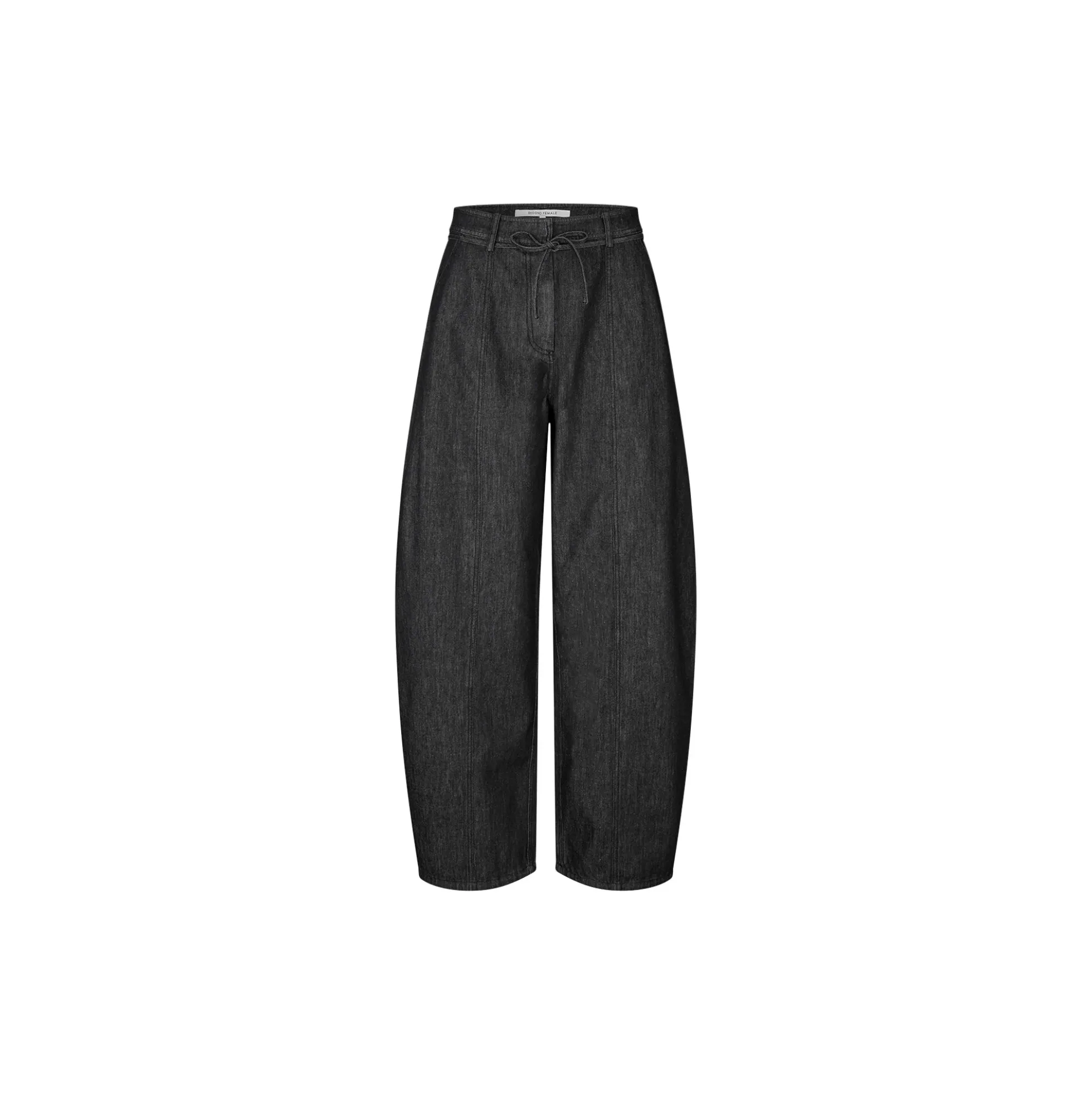 Dera Denim Cargo Trousers, black