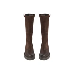 DITTESW KNEE HIGH BOOT, dark brown