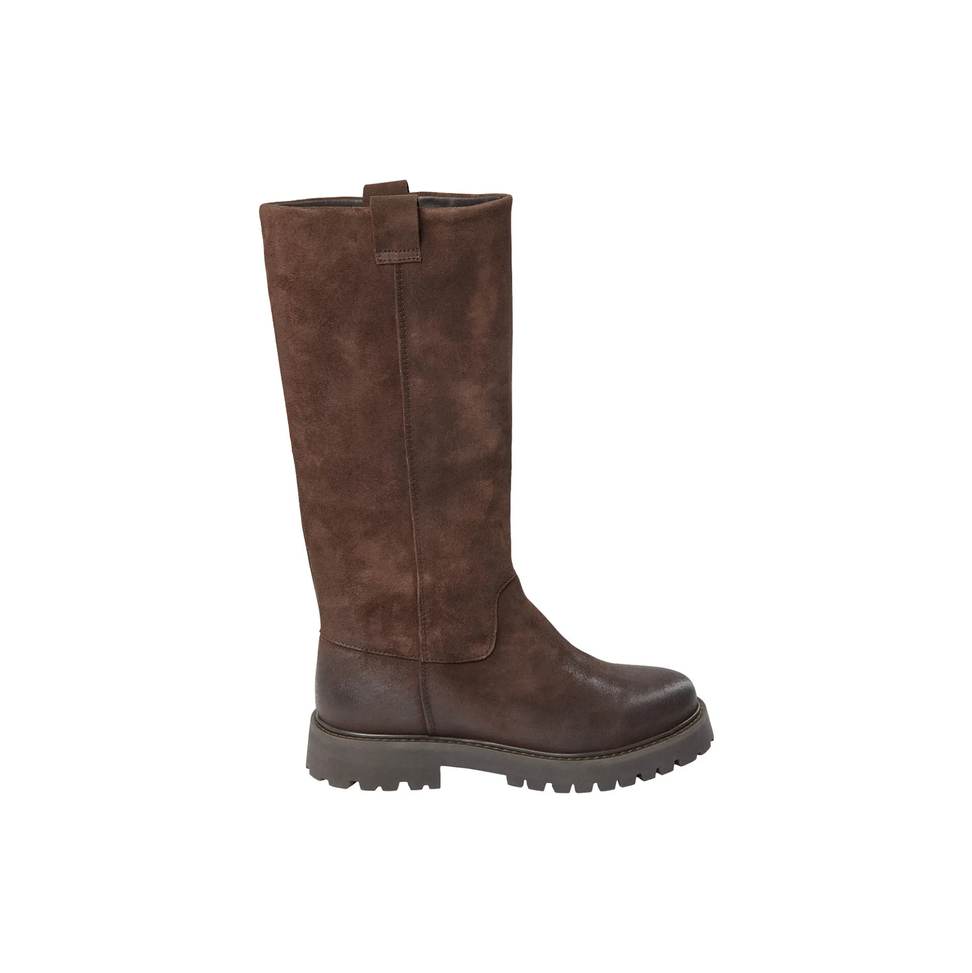 DITTESW KNEE HIGH BOOT, dark brown