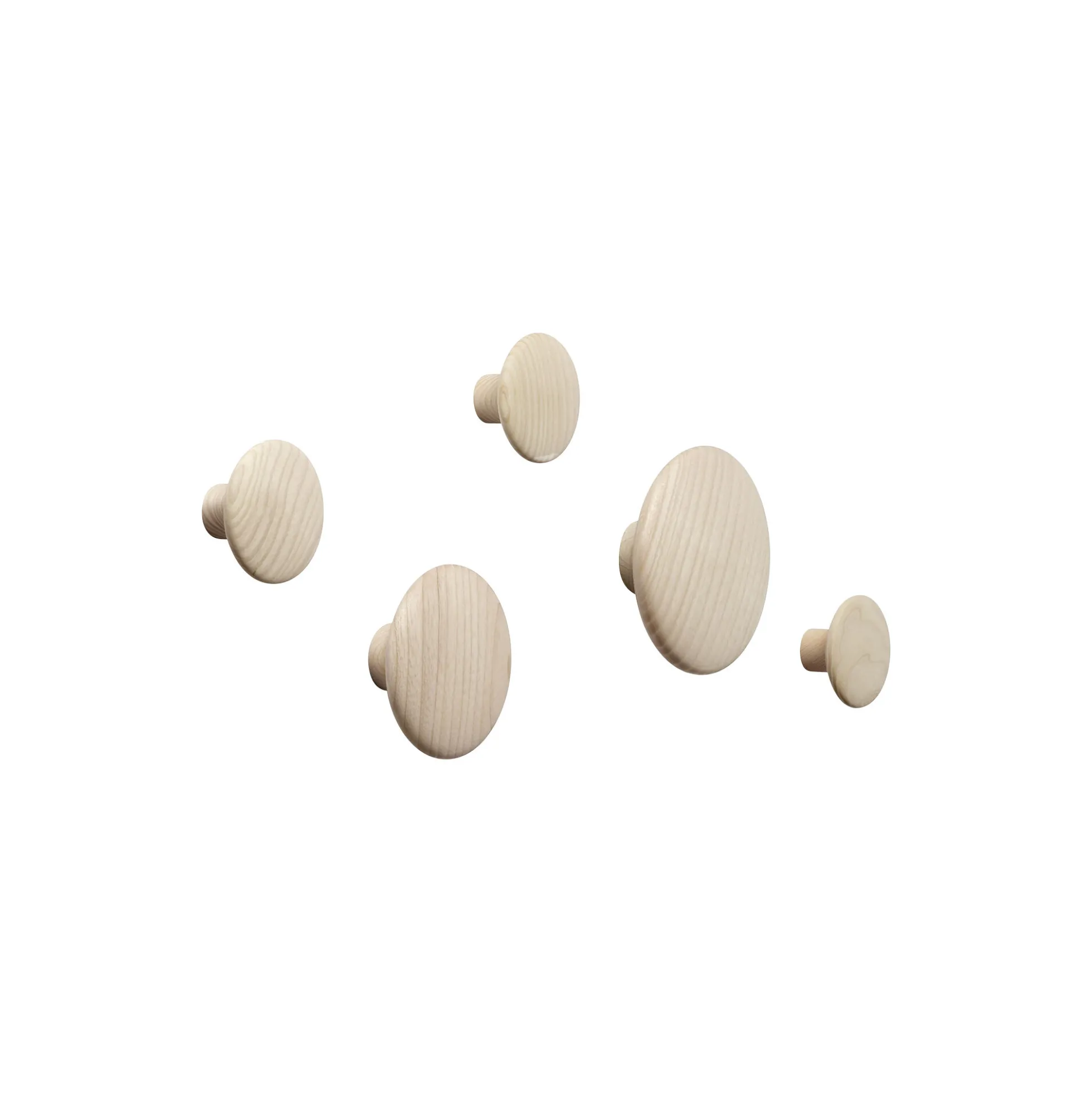 Dots Wood 5 pcs., wood