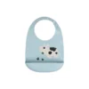 Dotti silikone hagesmæk, blue