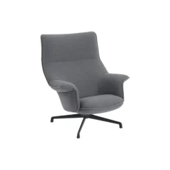 Doze Lounge Chair with Swivel Base, ocean/anthracite black