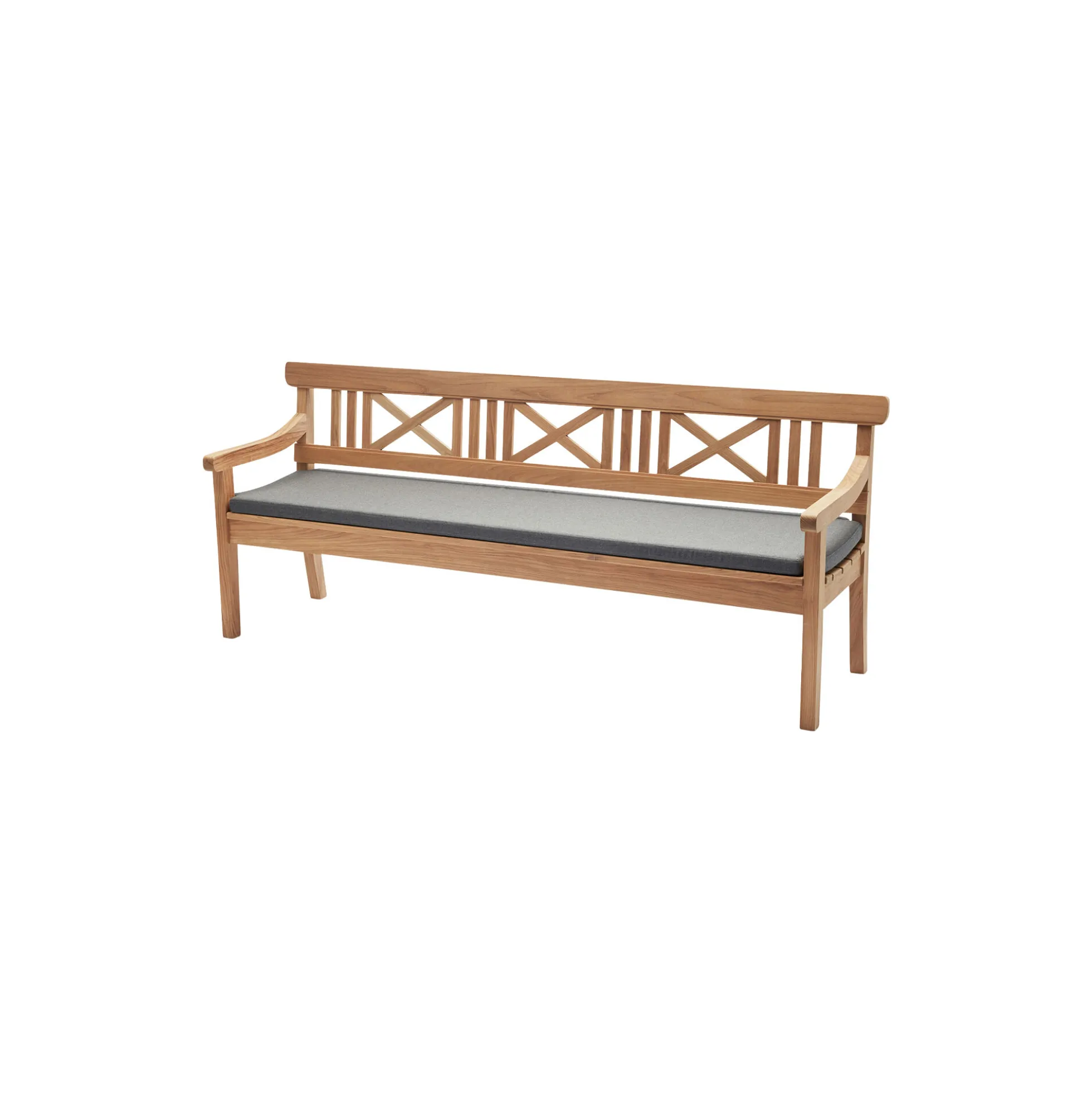 Drachmann Bench 200 Cushion, charcoal