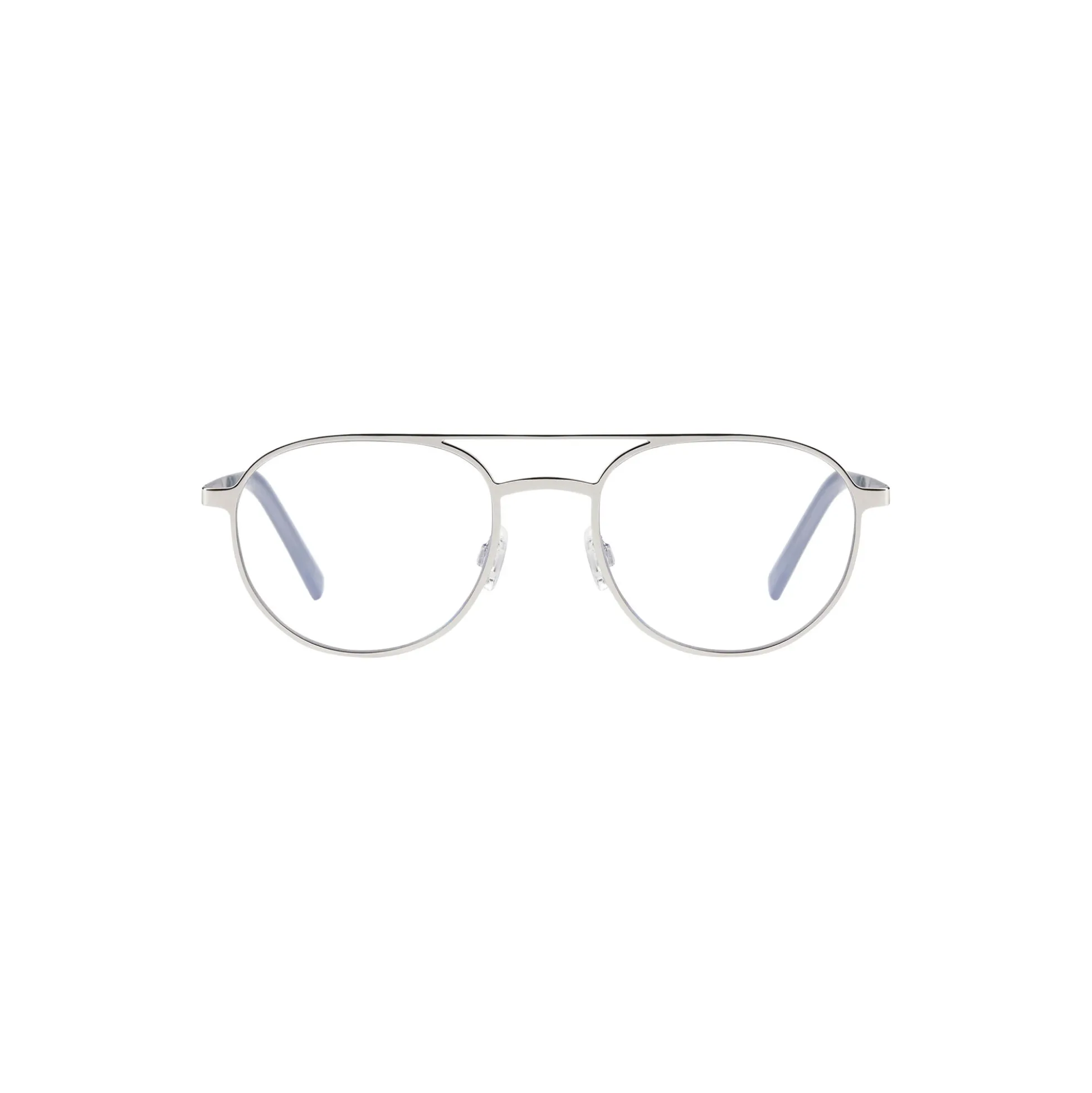 Dragør læsebrille, shiny silver