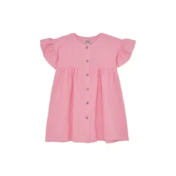 Dress SS Muslin, plumeria