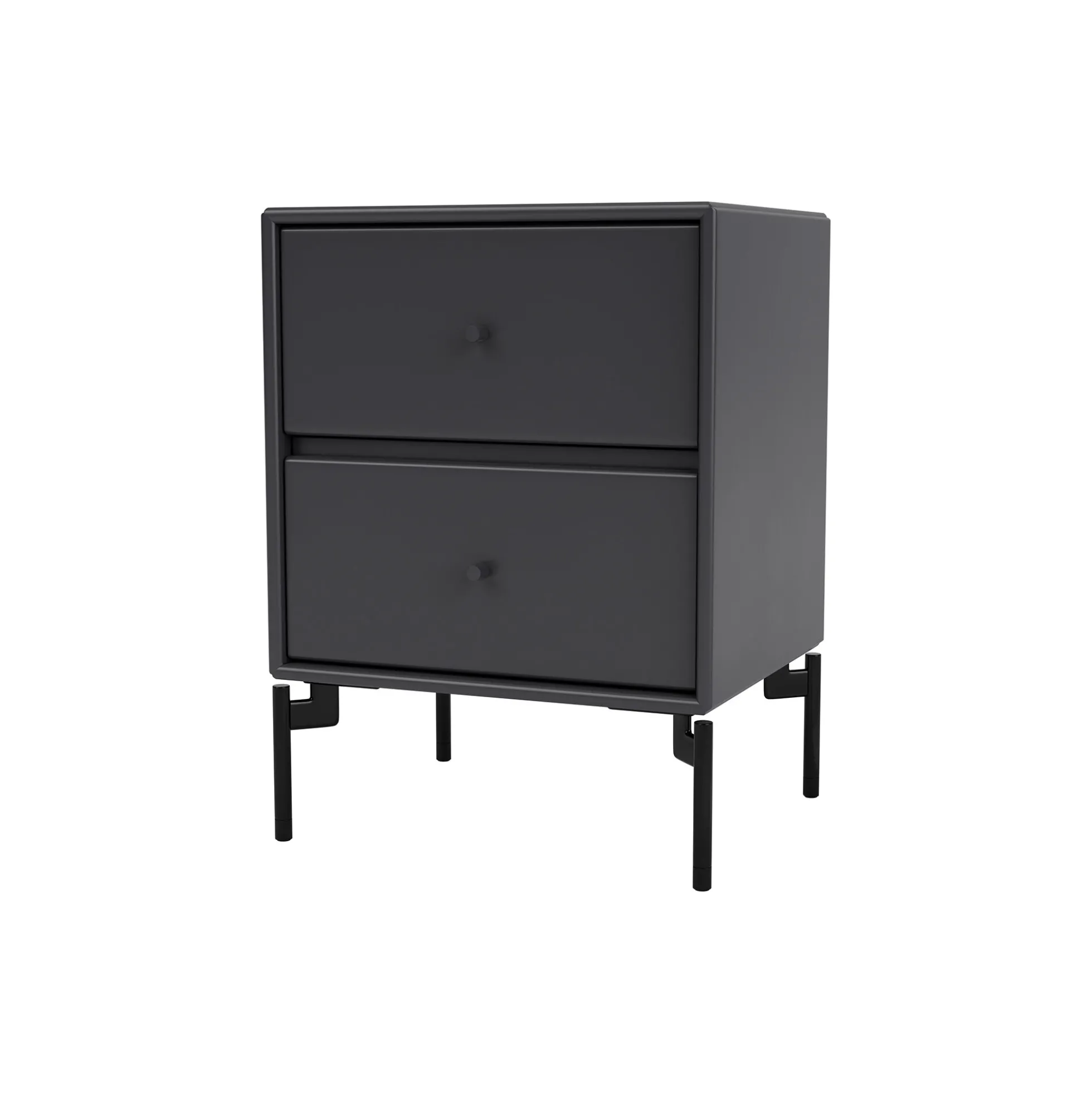 DRIFT natbord med ben, 04 anthracite/black