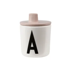 Drikkelåg til Eco A-Z børnekopper, nude