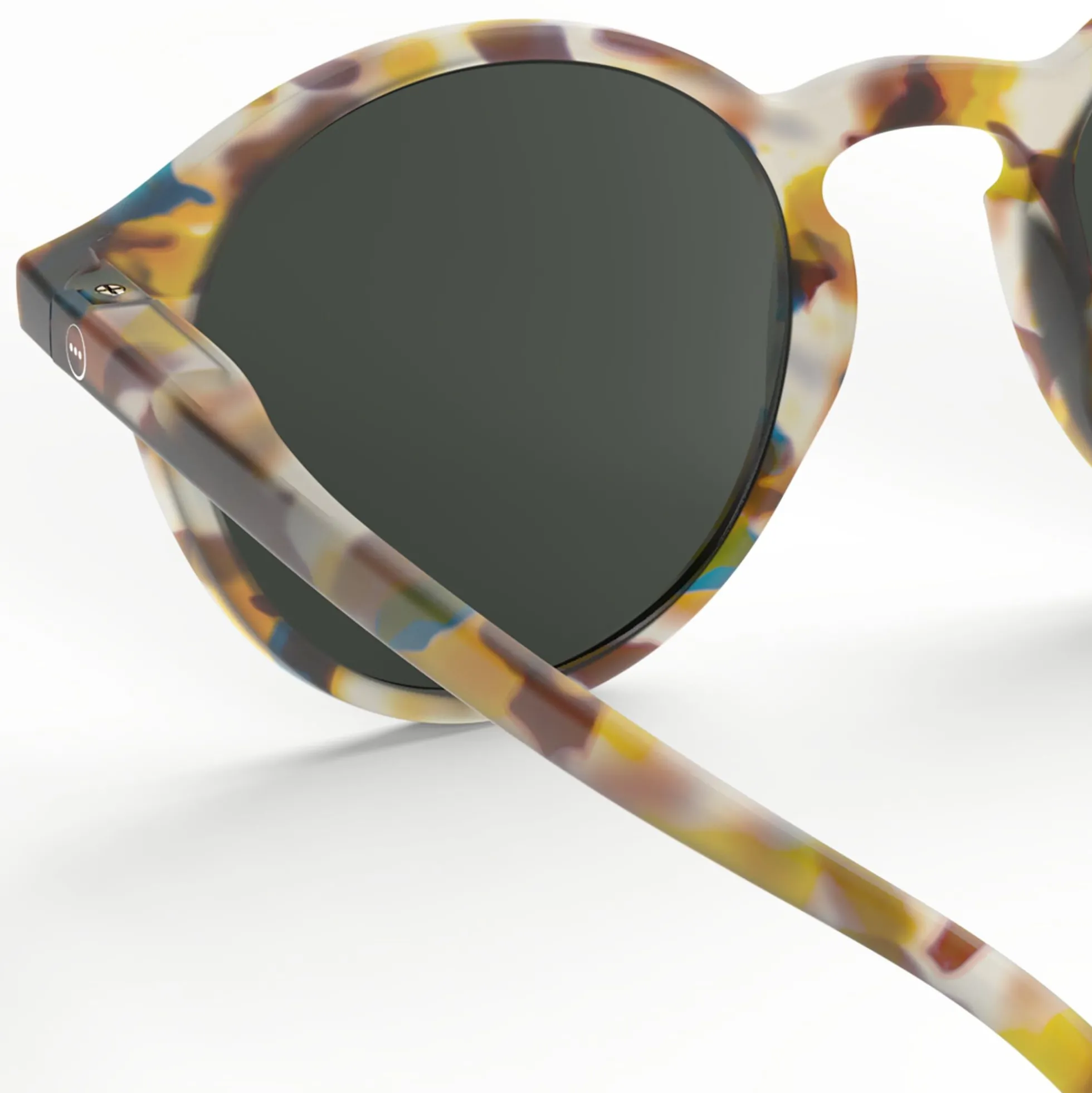 #D SUN solbriller, blue tortoise
