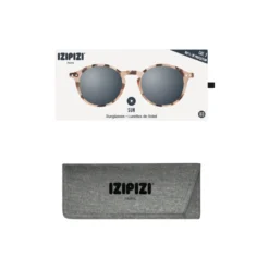 #D SUN solbriller, light tortoise