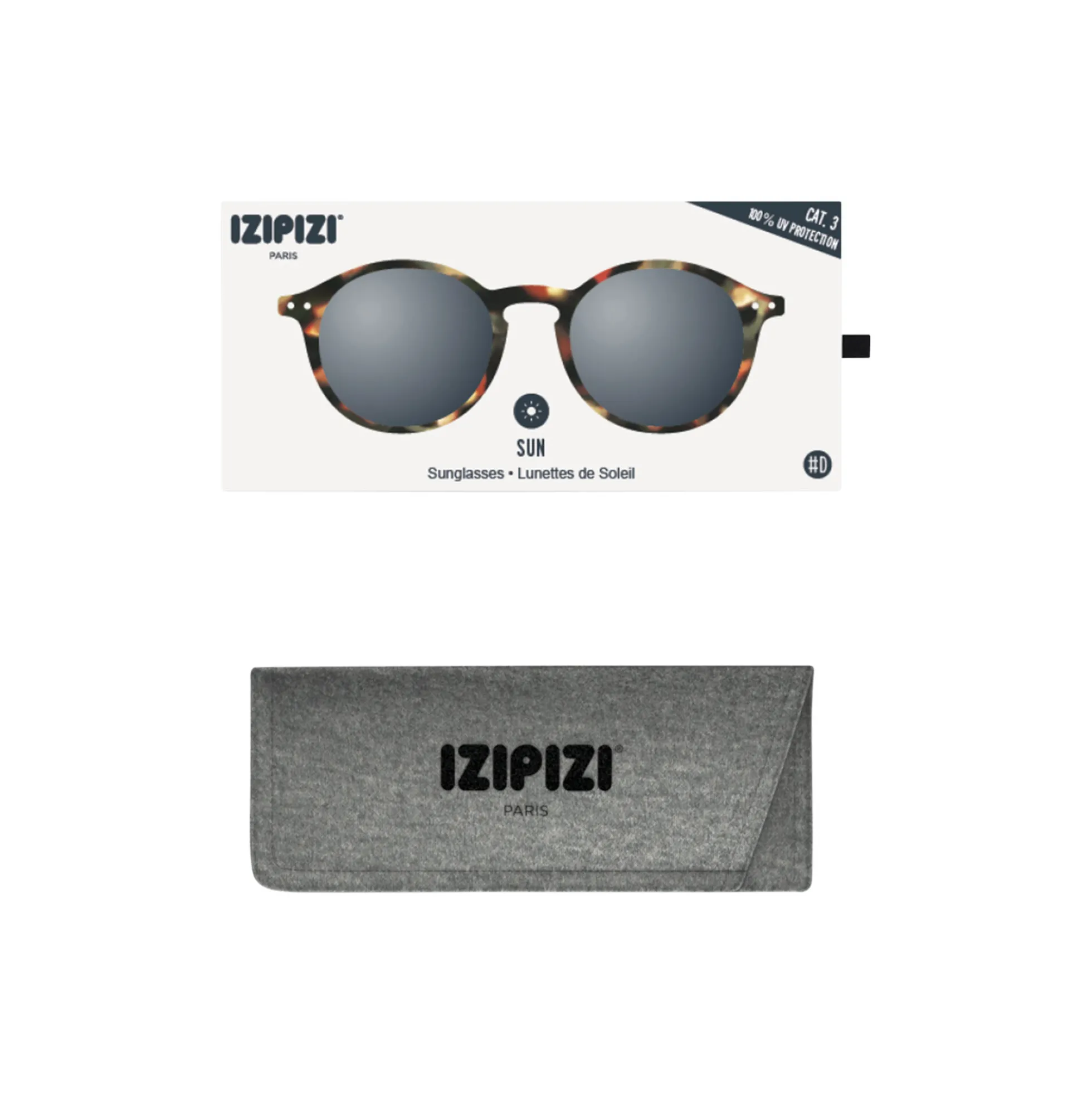 #D SUN solbriller, tortoise