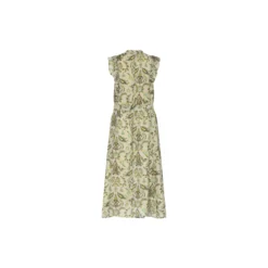 DuscleBBFransisca dress, multi green print