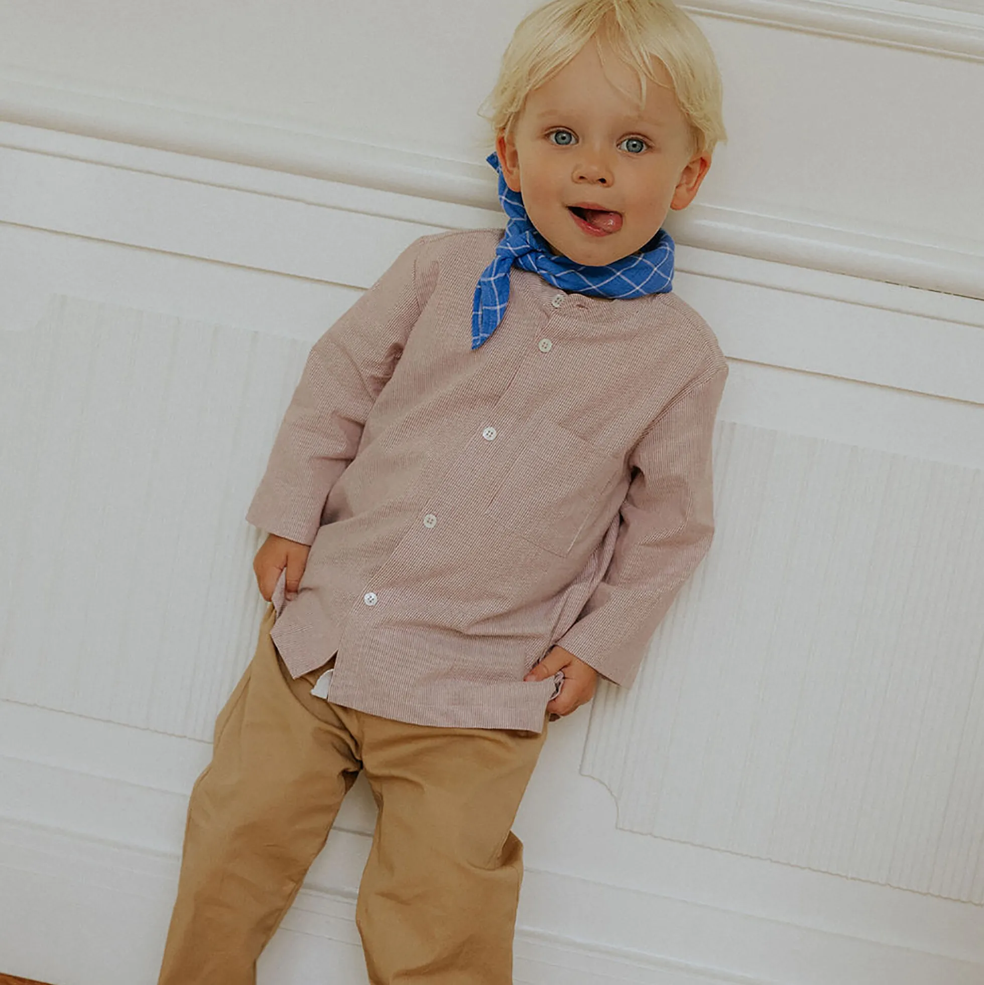 Eddie Scarf, art blue