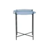 EDGE bakkebord, pigeon blue/white