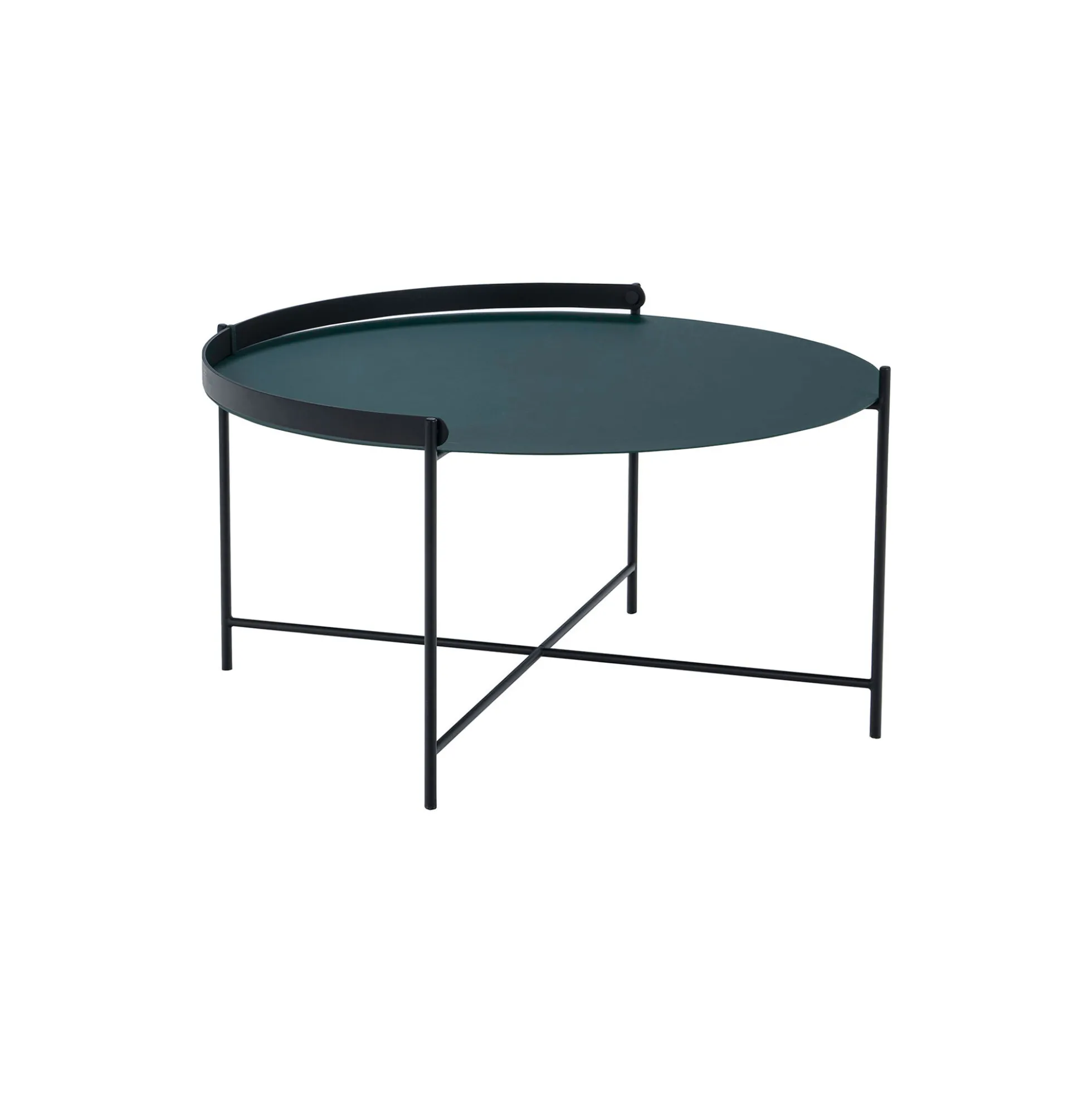 EDGE bakkebord, pine green/black