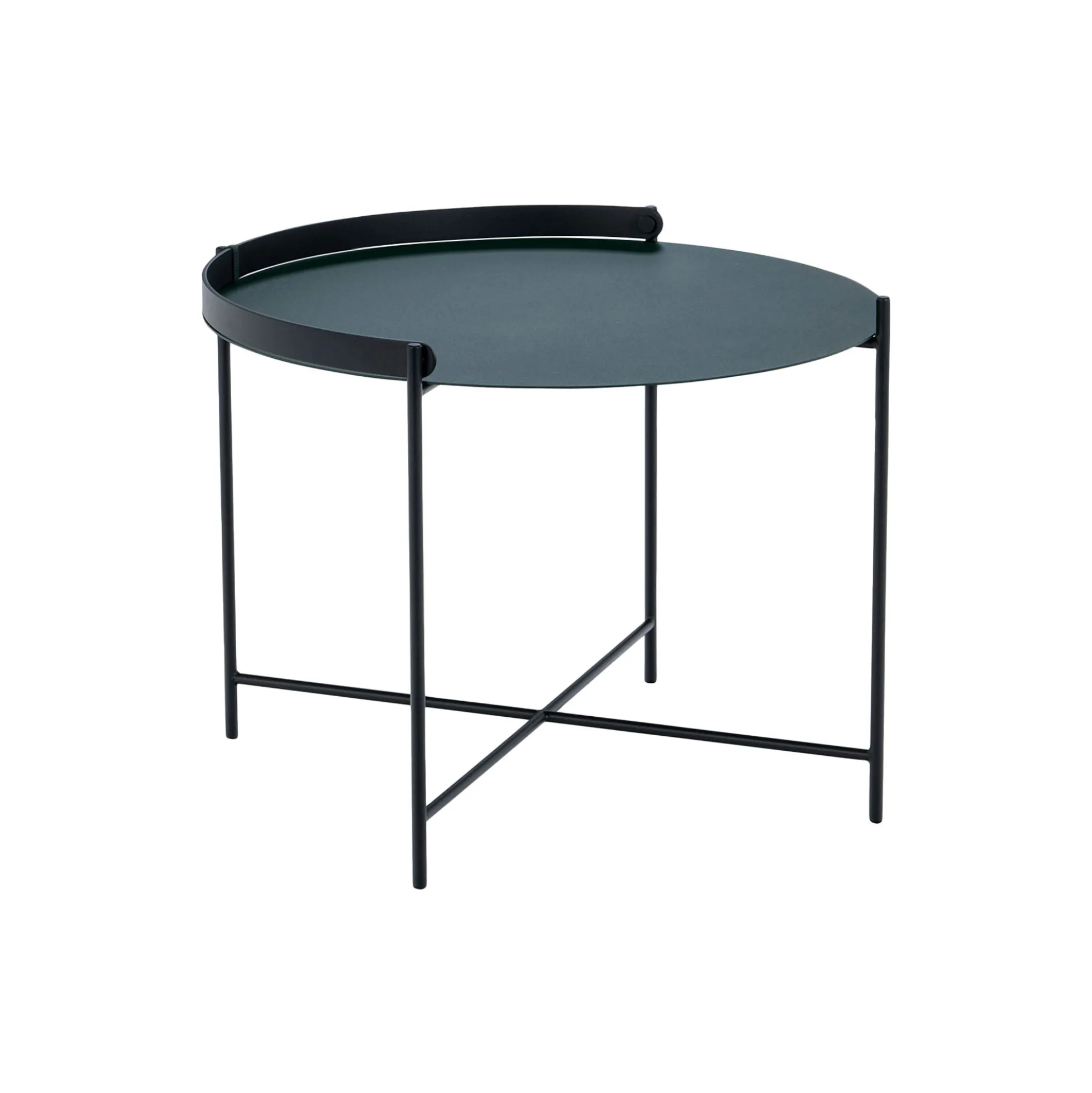 EDGE bakkebord, pine green/black