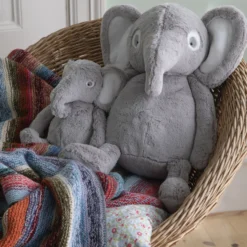 Elefanten Finley bamse, grey