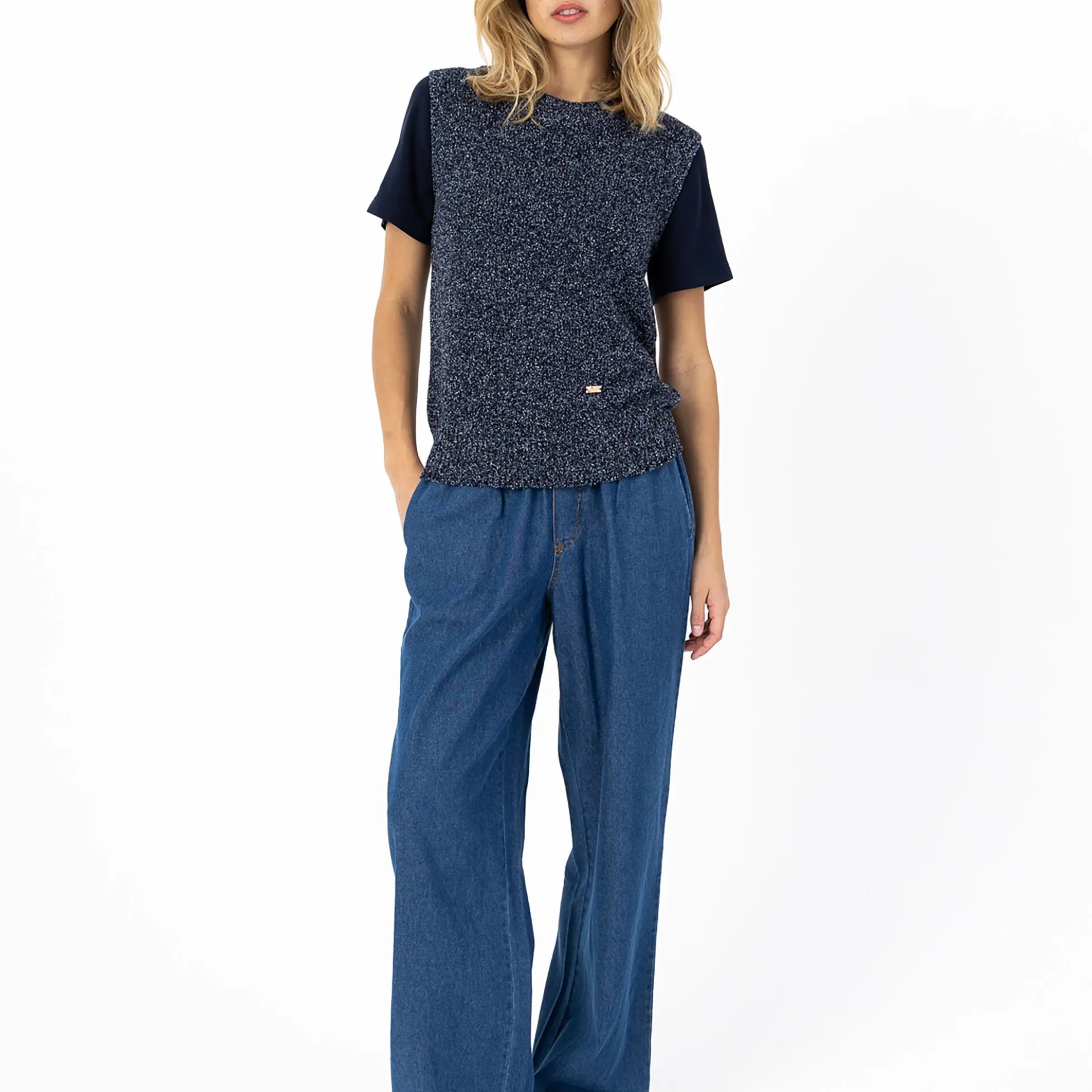 ELLIS denim pants, denim blue