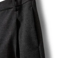 ELSYSW BERMUDA SUITING SHORTS, dark grey