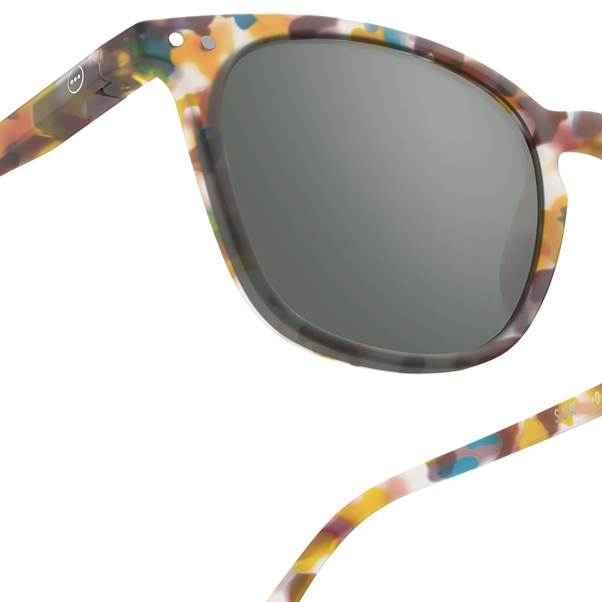 #E SUN solbriller, blue tortoise
