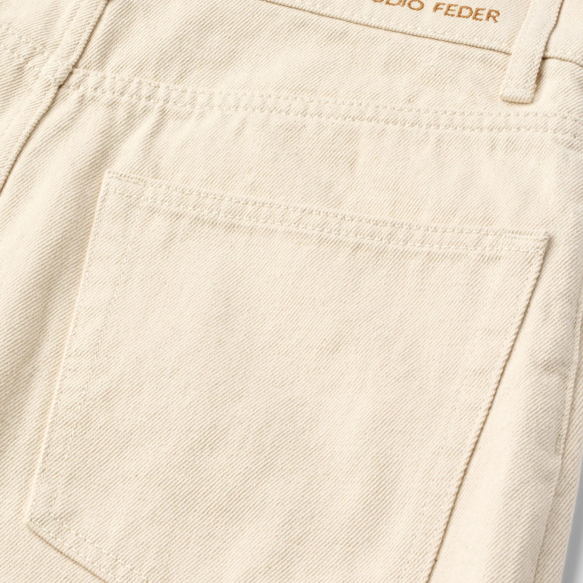 Evelyn jeans, undyed