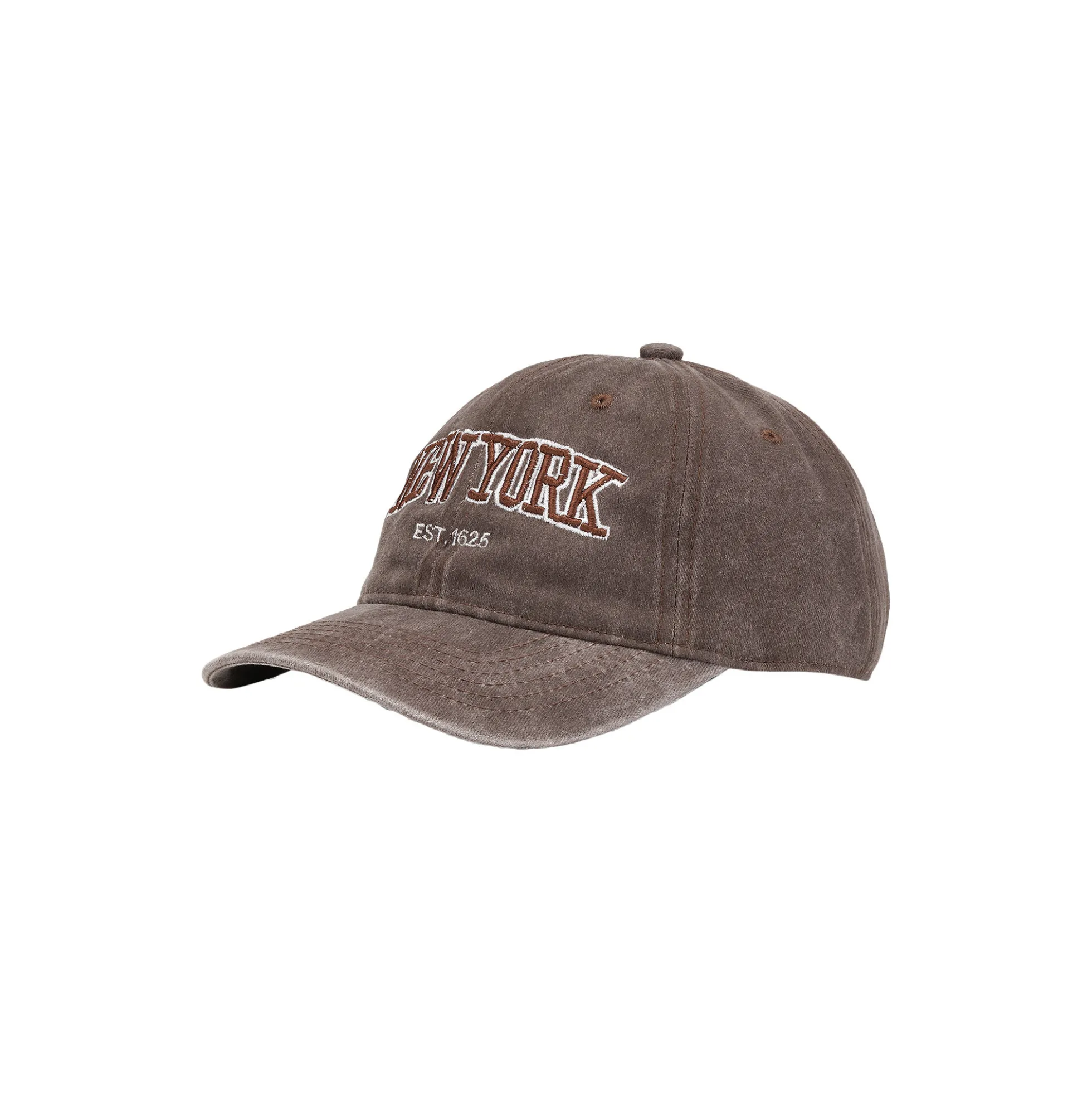 Everyday New York Cap, washed brown